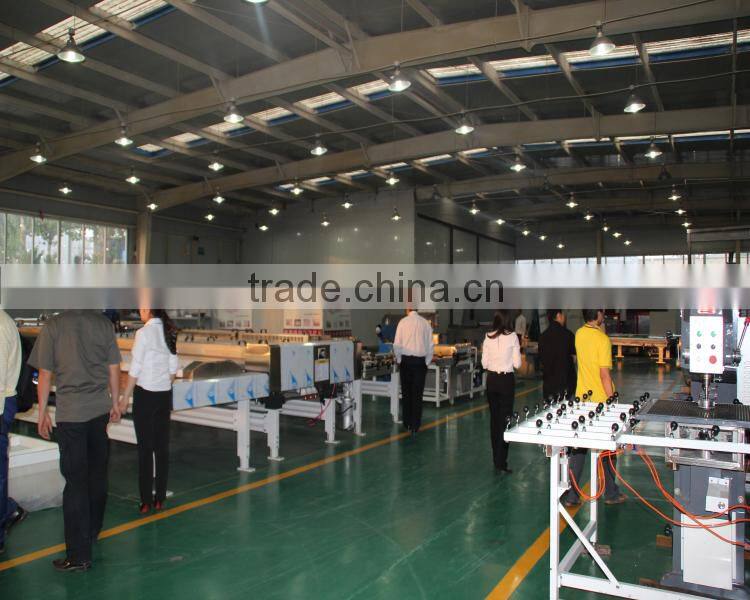 2015 goood quality fully automatic vertical glass drilling machine with touch screen