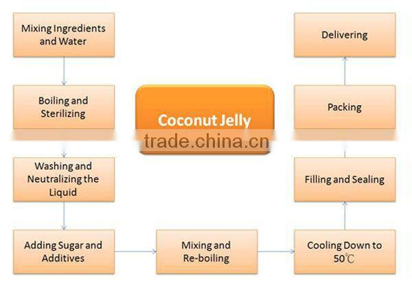 Mango Flavor Coconut Jelly