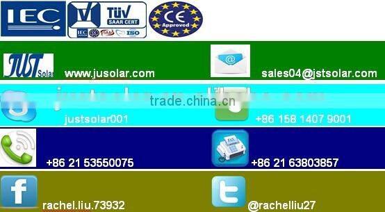 80W mono solar panel, solar system,solar power company with high efficiency