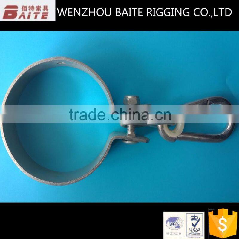 M10*25 MM Zinc Plated Collar Swing Hook With Industrial Snap Hook In Carabiner Rigging Hardware Manufacturer