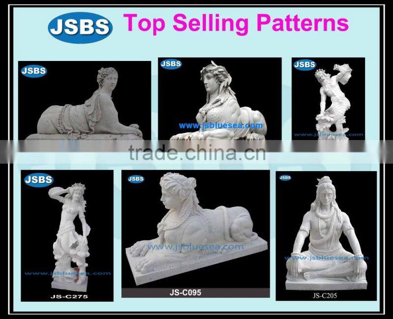 white angel carved italian marble sculpture