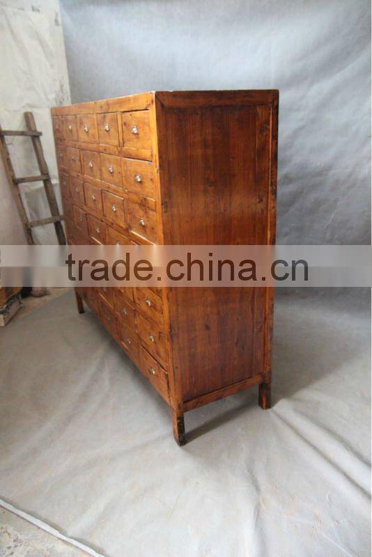 chinese antique furniture medicine cabinet/file cabinet