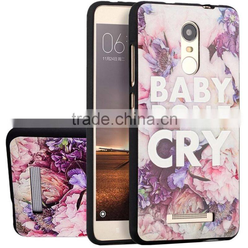 Keno Mobile phone accessories cheap phone Cases for Xiaomi Redmi note 3