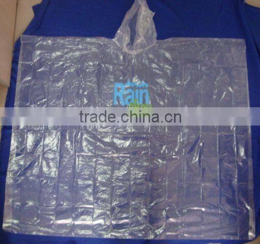 pe plastic rain poncho