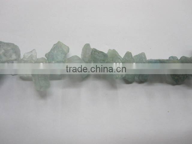 high quality rough aquamarine stone