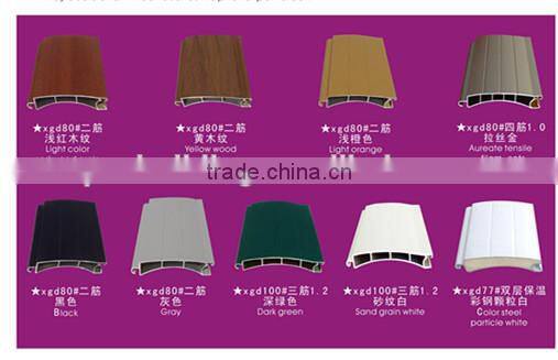 Aluminum roller shutter door garage roller door prices