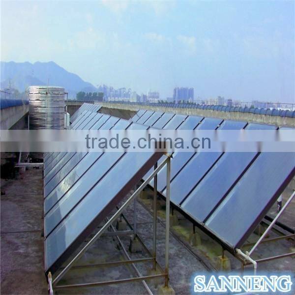 High quality split pressurized flat plate solar water heater projects