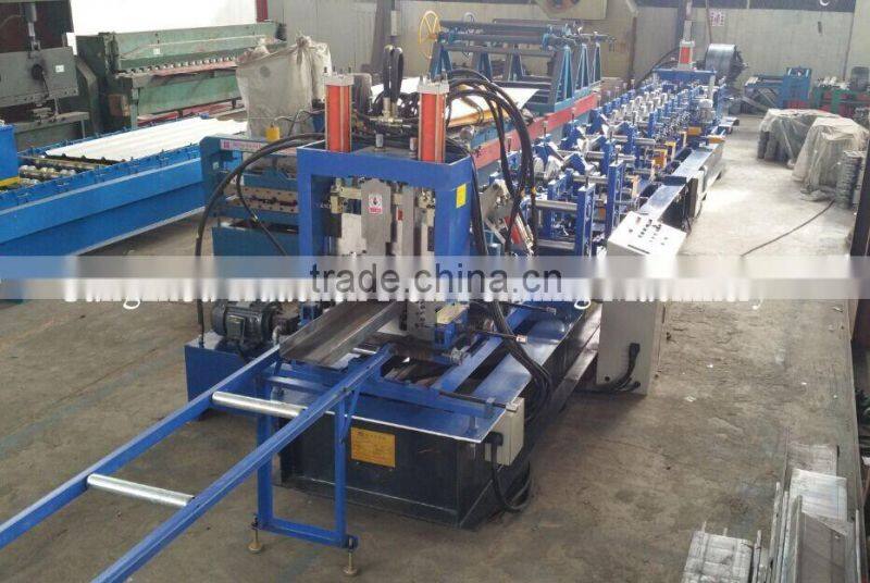 Steel Roof Truss Making Machinery Metal Roll Forming U C Z Purlin Machine