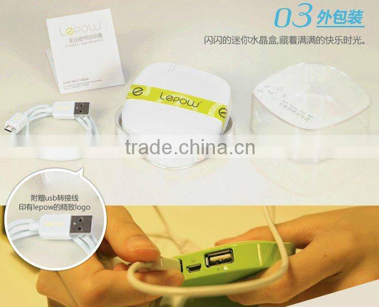 6000mAh Power Bank, Double Output Ports Power Charger for Mobile Devices, for Cell Phones/MP3/MP4