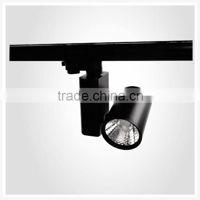 Track light finish color black new track light