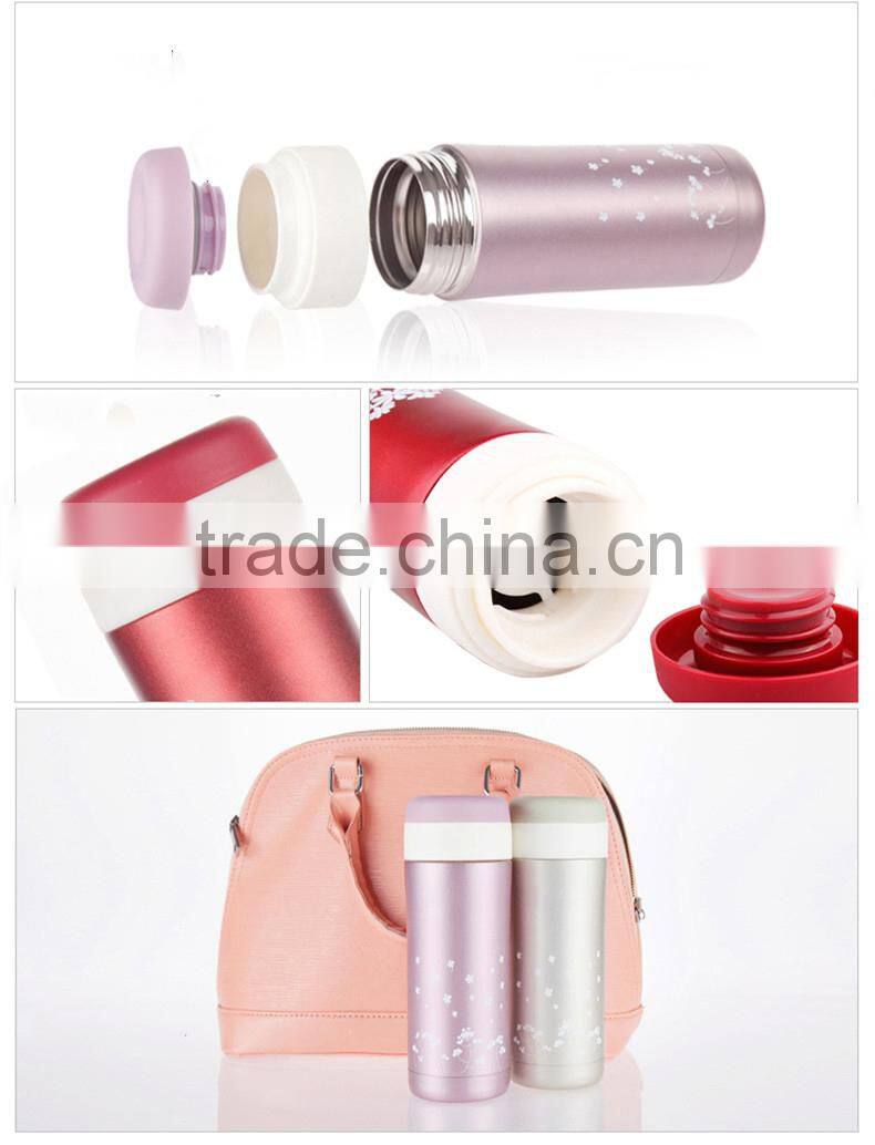 450ml thermal insulation office stainless steel drinking water bottle