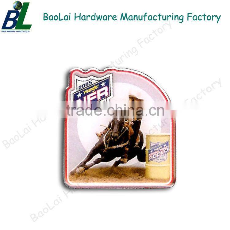 Goldend enamel metal parachute shape medals