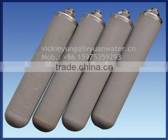 40 inch pure titanium washable water filter cartridge guangzhou with 222 fittings