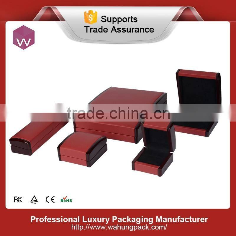 High quality wood paper jewel set box unique