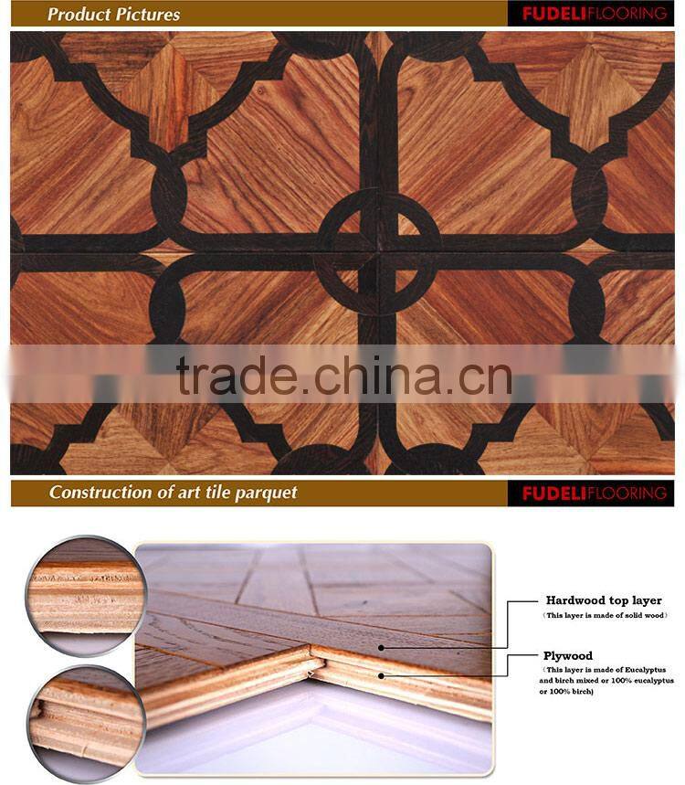 Best seller AB grade IAF Certified Classic design wood parquet