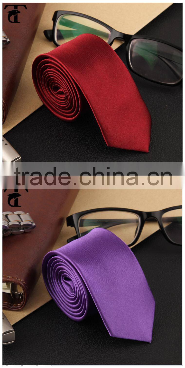 Promotion Ties Wholesales Purple Necktie In Solid Color 2400 needle