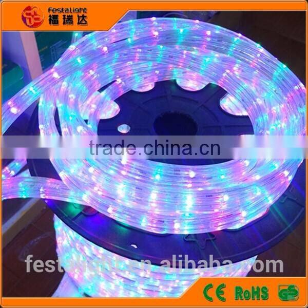 2016 festalight flat 4 wires color changing LED rope lighting