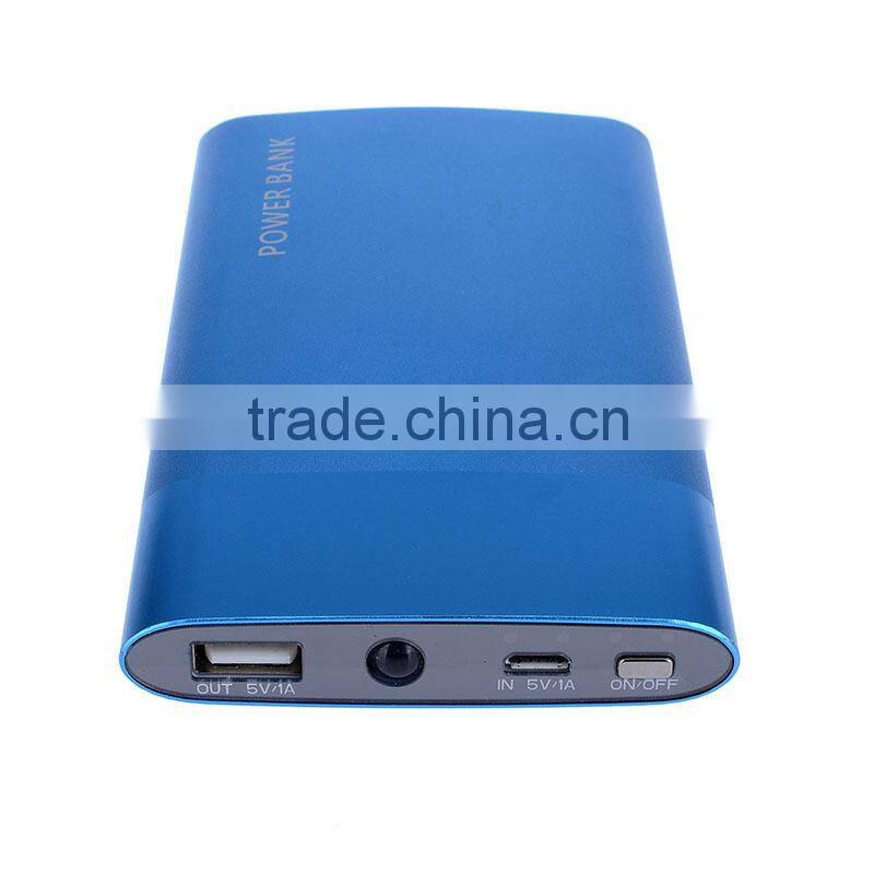 Super high-end business gift ultra slim business gift 6000mah power bank aluminium shell business gift