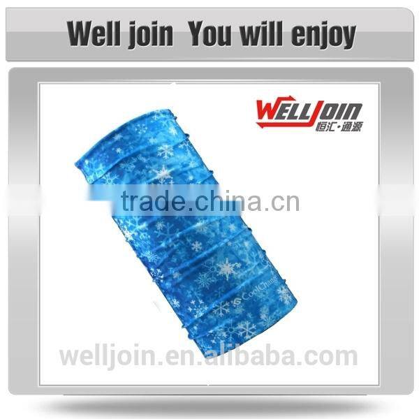 Custom Printed Logo Seamless Tubular Headware Multifunction Bandana