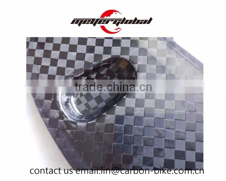 MeyerGlobal Customized decal 700C carbon track bicycle fixie front disc wheels