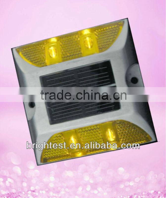 Energy Saving Solar LED Road Stud,Yellow Color LED Solar Lamp