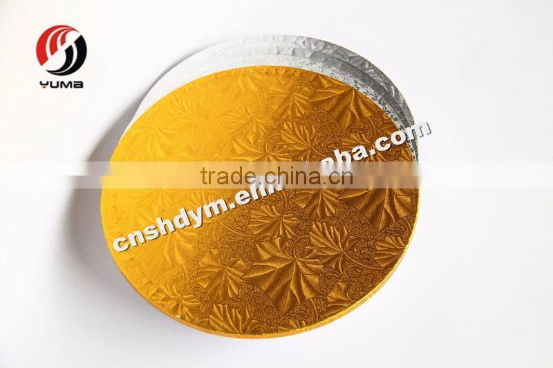 cake boards with foil paper cake drum