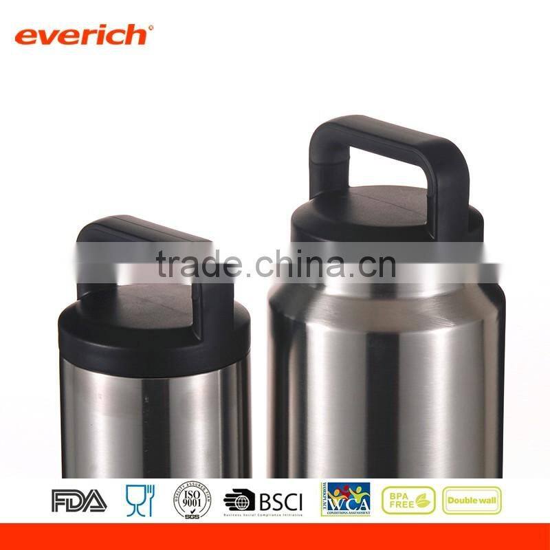 New Design Double Wall Stainless Steel Insulated Bottle with lip