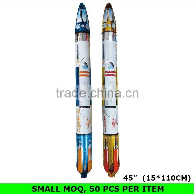 Wholesale 32 Inch Base Ball Rocket Balloon Stick