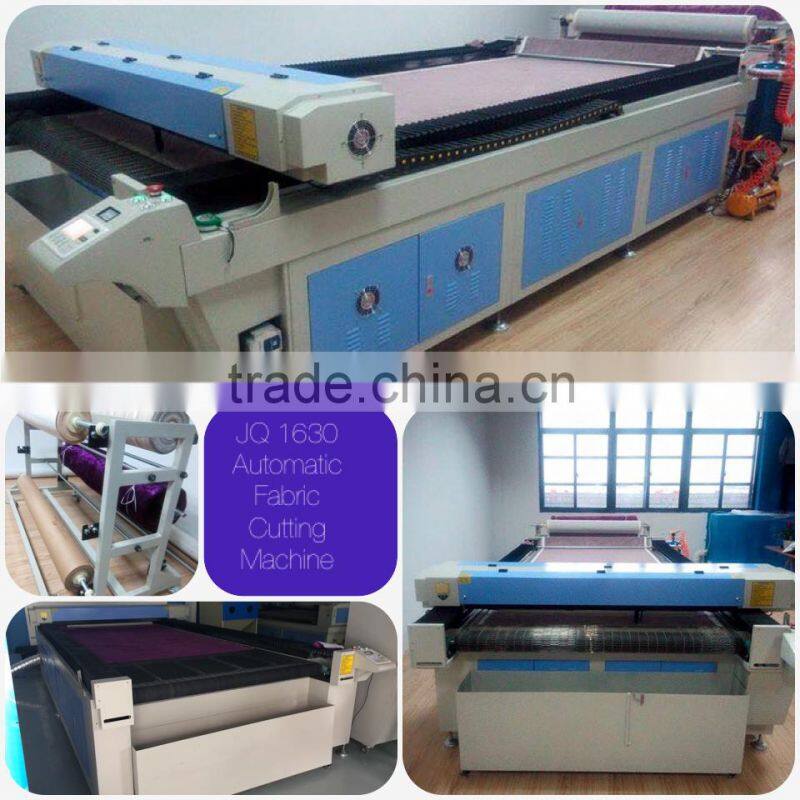 High performance textile cutting tent making machine