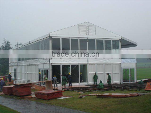 Double Decker/double floor tent for events