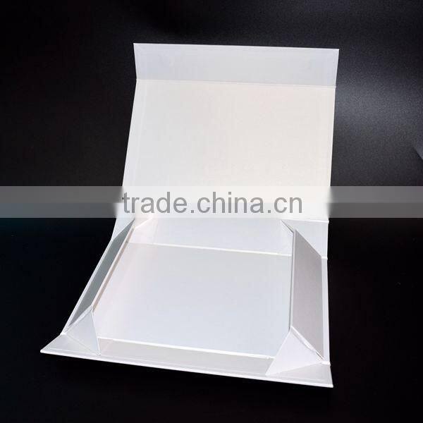 Hot sale high quality foldable box magnetic lid in packaging boxes