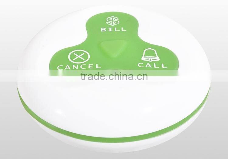 Wireless waiter call system, table call system,call bell system