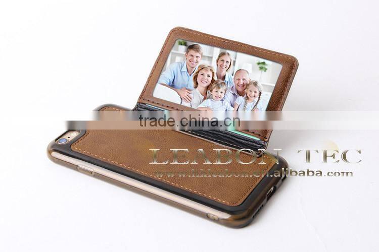 manufacturing high quality leather cell phone case for iphone 6s