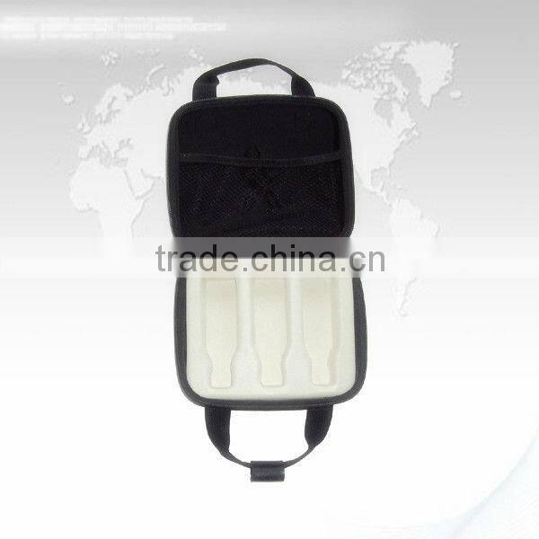 Travel wine bottle carrier for EU quality standard