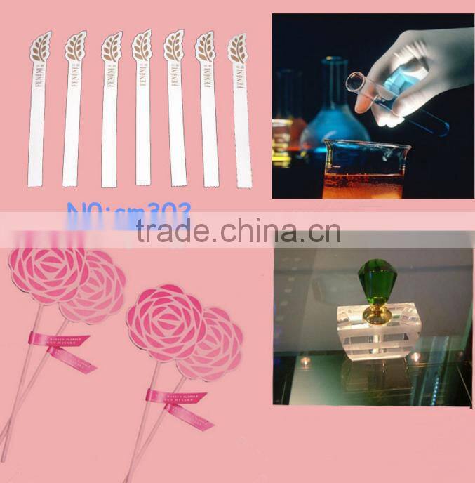 Perfume Testing Paper with embossed logo