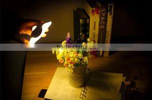 2016 smart USB recharge clovers body sensor LED nightlight