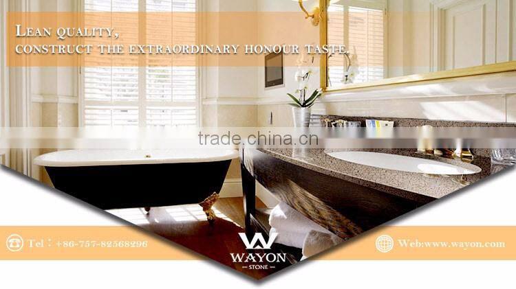 Quartz stone Carrara white Kitchen countertops