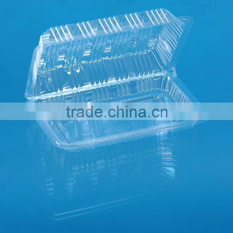 Custom Disposable Clear Plastic Cake Packaging Box