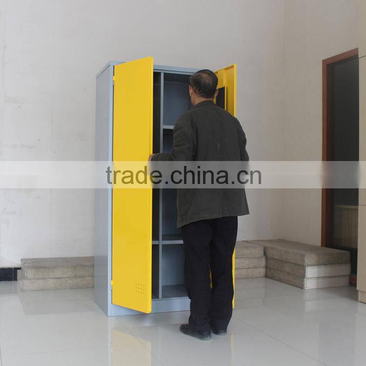 2 doors steel locker