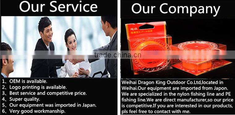 500M nylon monofilament fishing line main and sub line