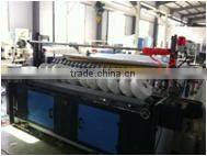 Automatic printing toilet paper roll and gluing perforated kitchen paper roll machine