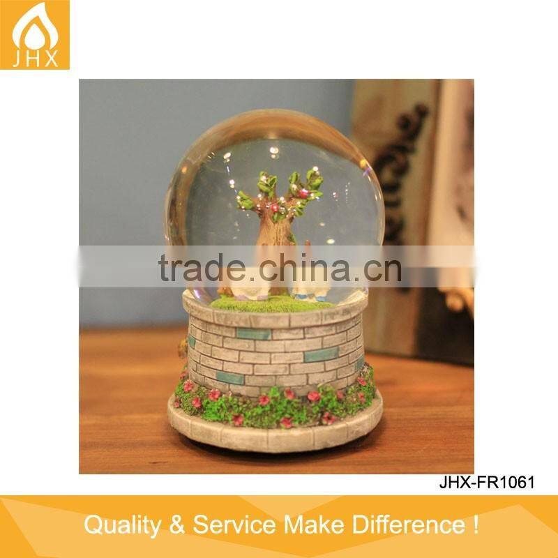 Cheap Christmas Decoration Music Glass Ball