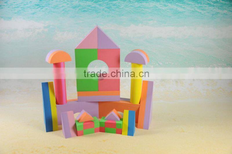 EVA foam educational building block toys for kids