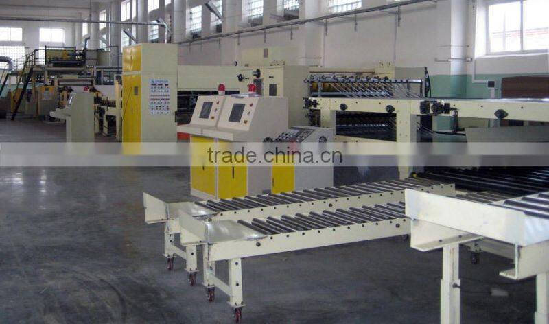 Automatic 7 layer corrugated paperboard production line