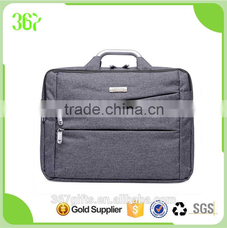 Custom Linen Business Men Portable Messenger Linen Computer Bag/Laptop Bag
