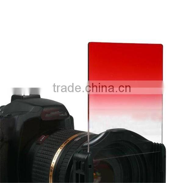 Hot Selling For Canon 20D 10D For Nikon D3200 Filter JGJ P Series Camera Red Square Filter