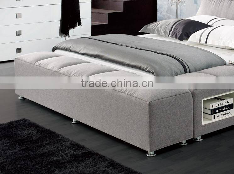 MUSES drawer bed modern bedroom furniture king size bed bedside table furniture bed B800132