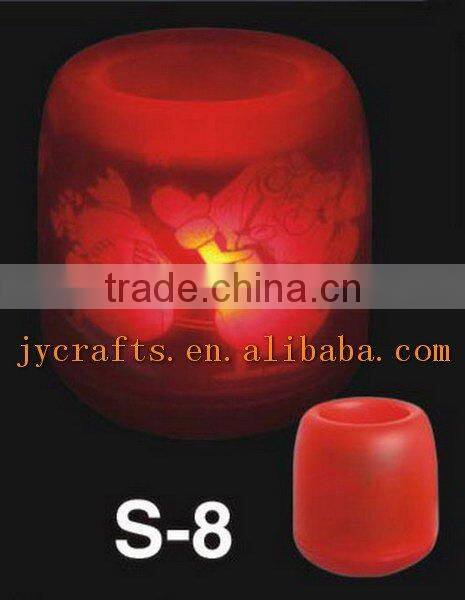 flameless LED Christmas candle