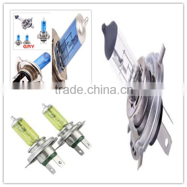 High quality quartz material factory price p43t halogen h4 auto bulb