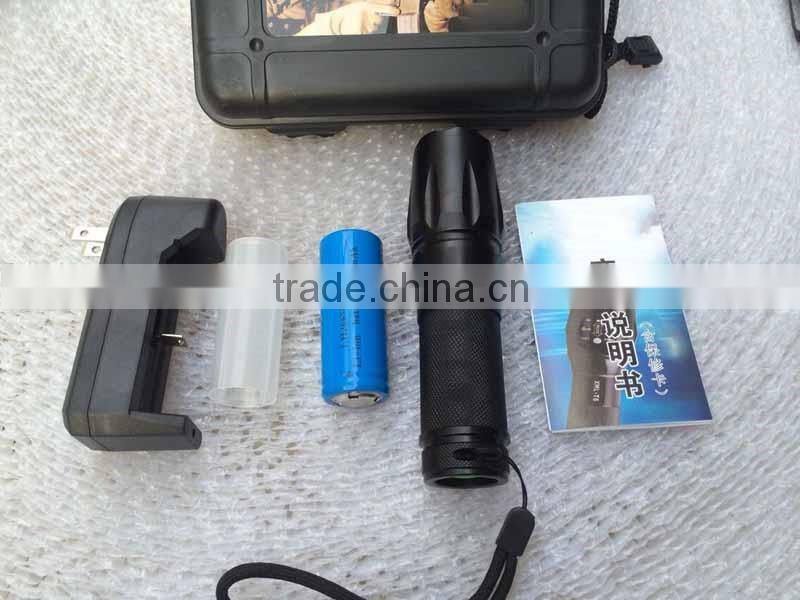 CREET6 zoomable led flashlight 18650 or 3XAAA battery